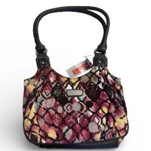 Rosetti Multicolor Patterned Shoulder Bag